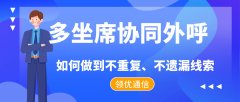 多坐席协同外呼：高效规避漏访与重拨问题