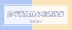 外呼系统核心功能：录音、CRM、质检解析